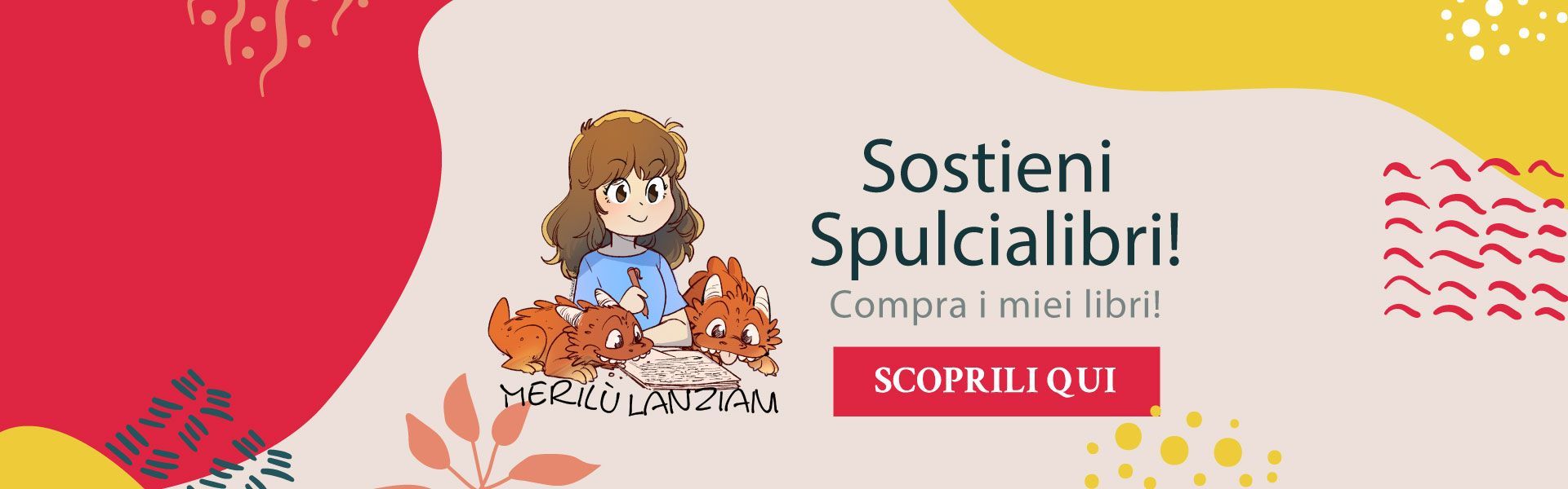Sostieni Spulcialibri: compra i libri di Merilù Lanziani