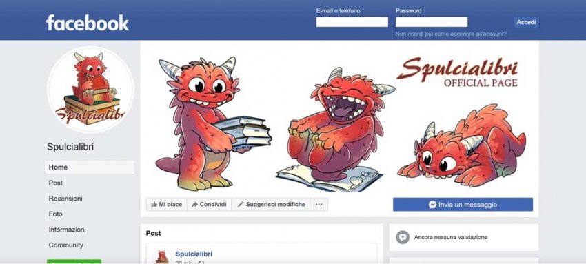 Spulcialibri su Facebook!